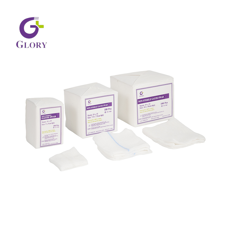 مسحات الشاش المعقمة القابل للتصرف