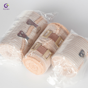 ضمادة مرنة عادية من ألياف لدنة طبية 