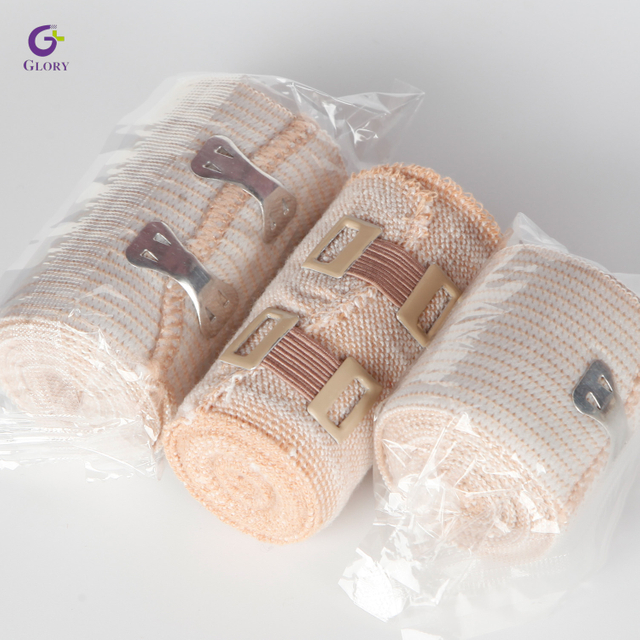 ضمادة مرنة عادية من ألياف لدنة طبية 