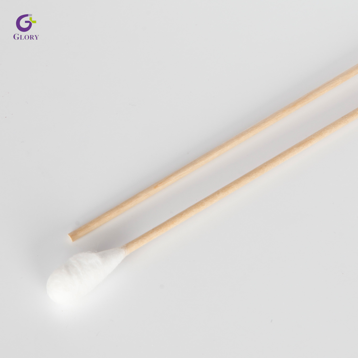 مسحات قطنية من الخشب Qtips، أداة قطنية معقمة يمكن التخلص منها