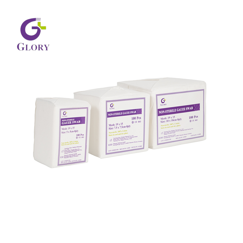 مسحات الشاش المعقمة القابل للتصرف