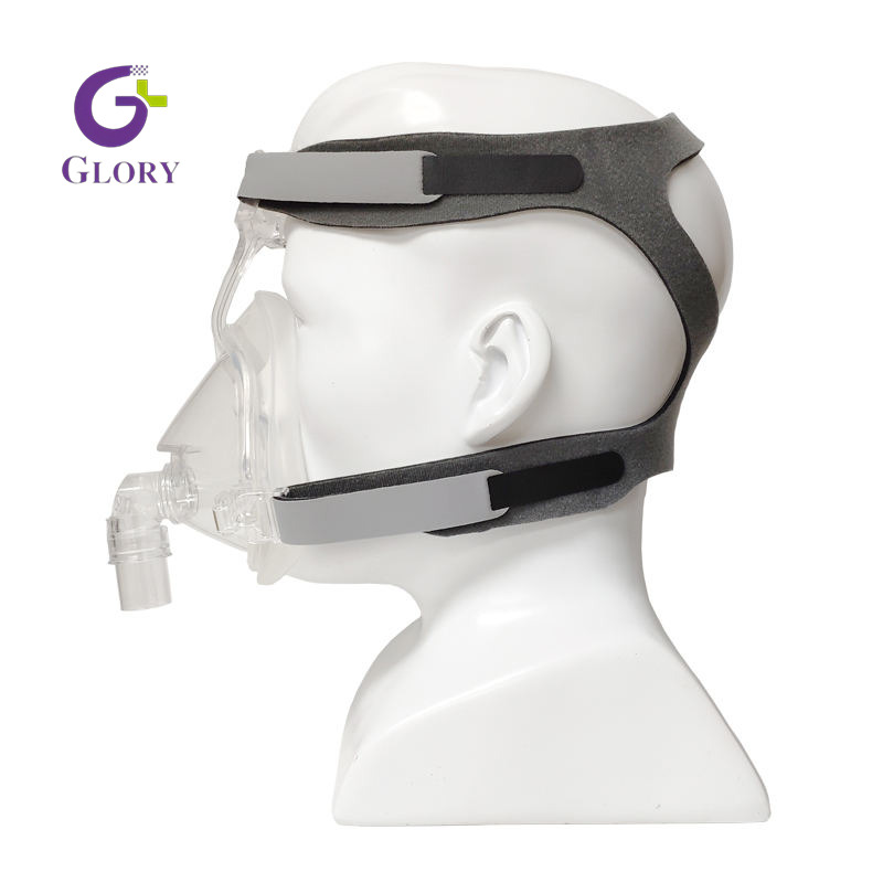 قناع CPAP، قناع طبي مريح للأنف لكامل الوجه، قناع CPAP مقاوم للتسرب وقابل للتعديل لتوقف التنفس أثناء النوم، قناع وسادة فائق النعومة لعلاج التنفس أثناء النوم