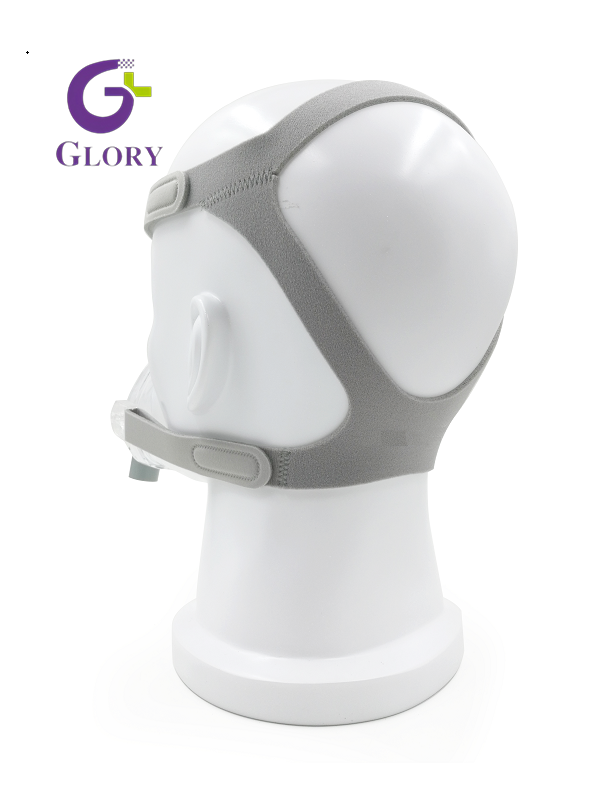 قناع CPAP، قناع طبي مريح للأنف لكامل الوجه، قناع CPAP مقاوم للتسرب وقابل للتعديل لتوقف التنفس أثناء النوم، قناع وسادة فائق النعومة لعلاج التنفس أثناء النوم